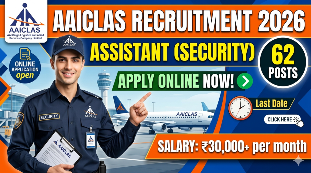 AAICLAS Recruitment Bhubaneswar 2026