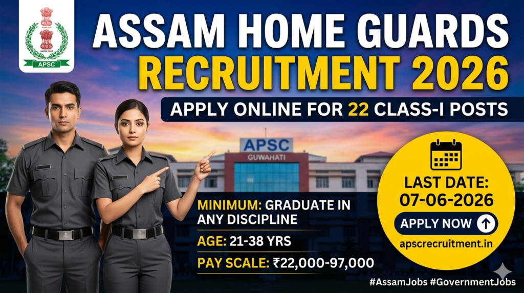 Assam Public Service Commission Recruitment 2026