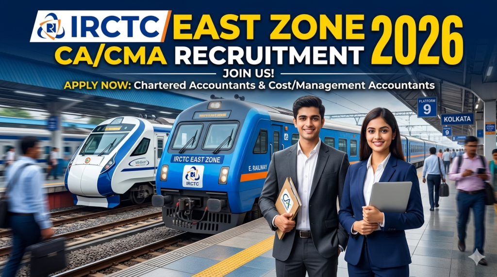 IRCTC East Zone CACMA Recruitment 2026