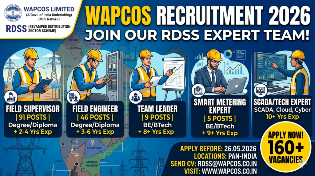 WAPCOS Recruitment 2026