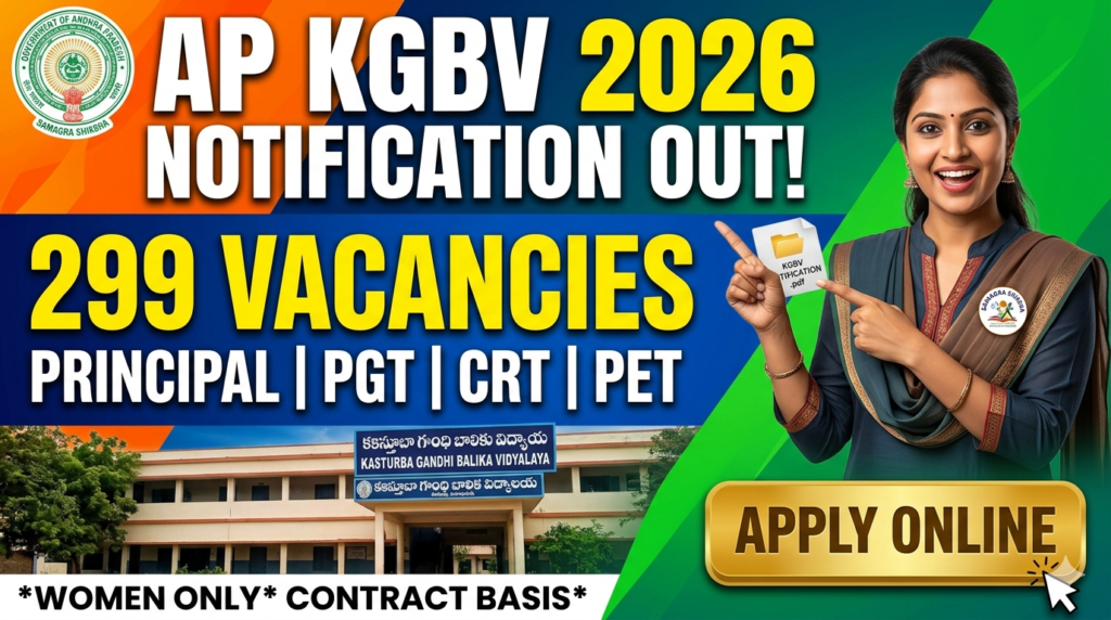 KGBV Andhra Pradesh Recruitment 2026