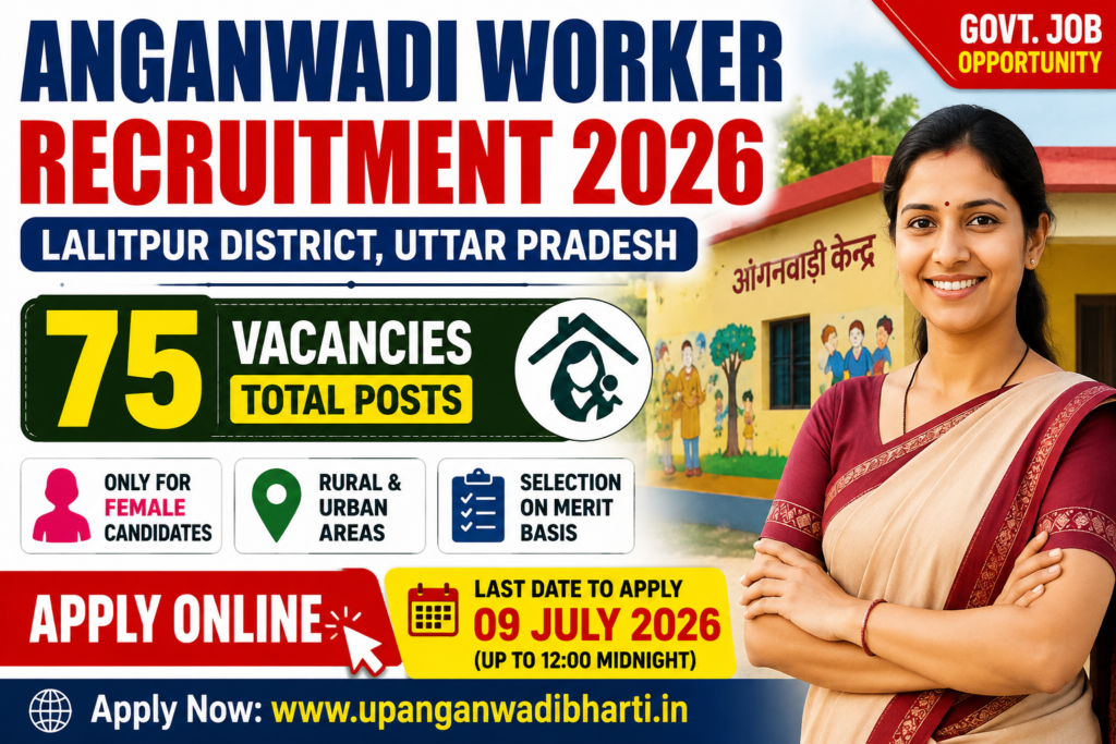 Lalitpur Anganwadi Worker Recruitment 2026