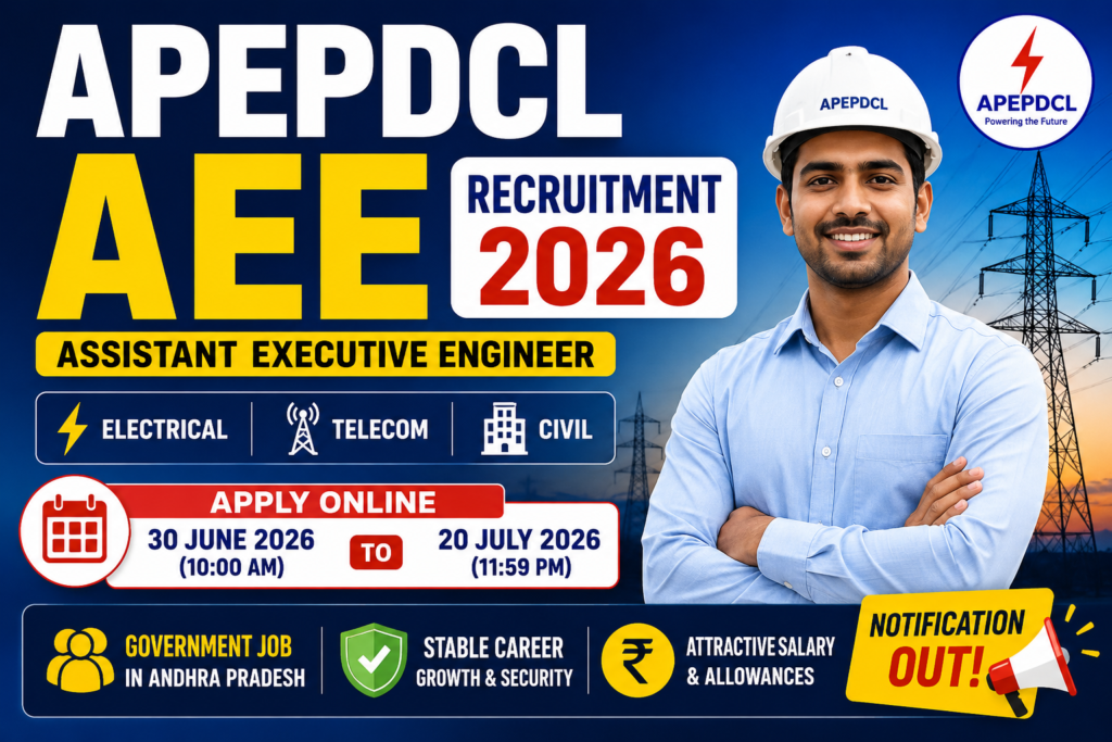 APEPDCL AEE Recruitment 2026