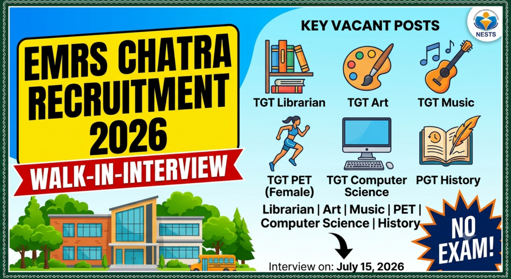 EMRS Chatra Recruitment 2026
