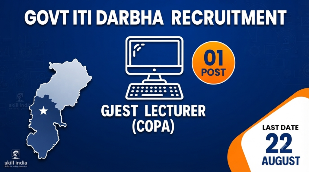Govt ITI Darbha Recruitment 2026