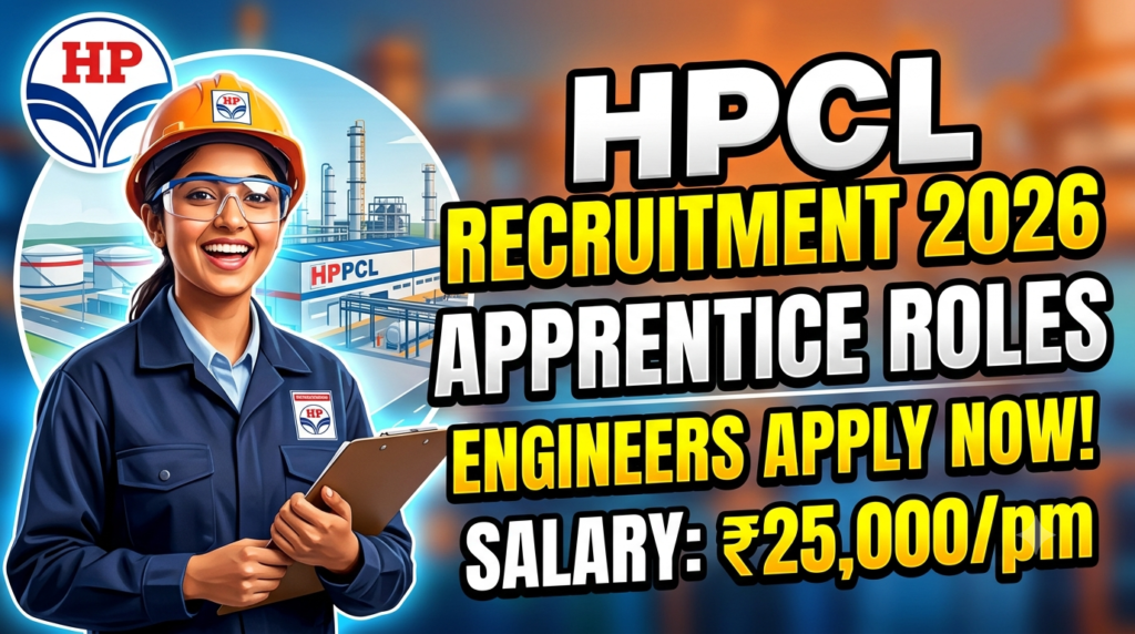 HPCL Graduate Apprentice Recruitment 2026