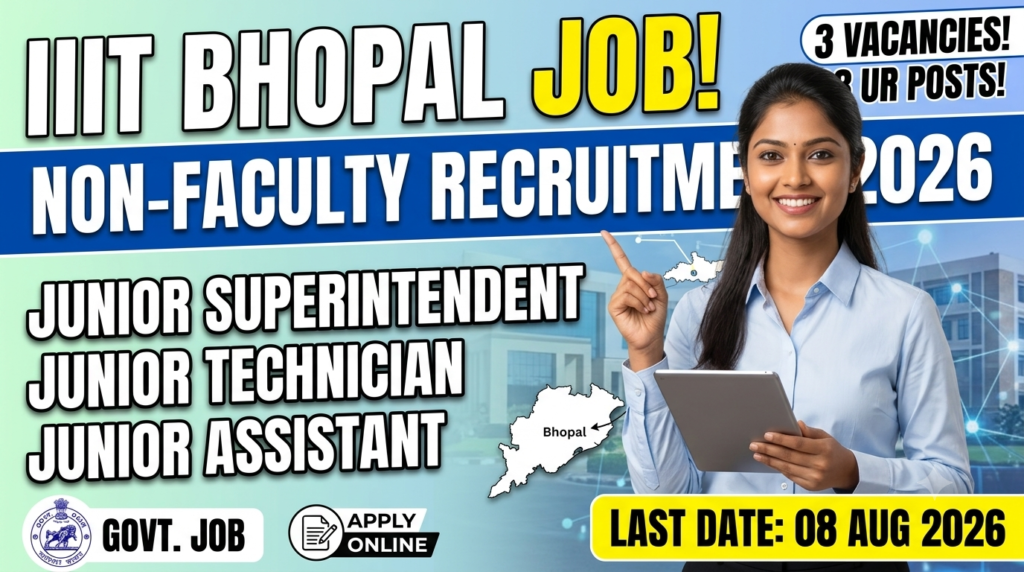 IIIT Bhopal Recruitment 2026
