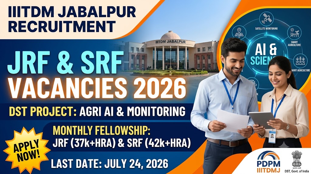 IIITDM Jabalpur Recruitment 2026