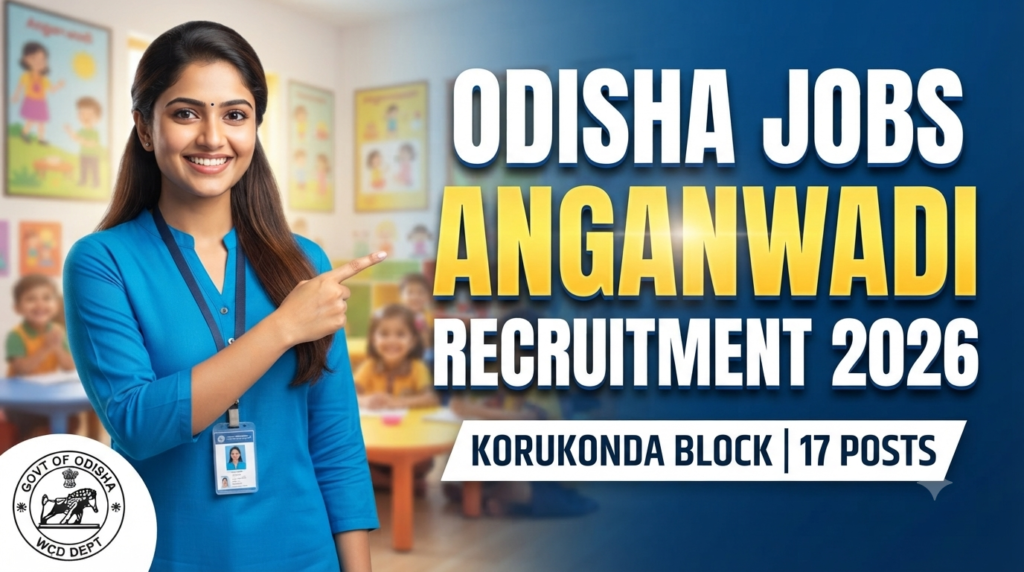 Malkangiri Anganwadi Recruitment 2026