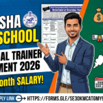 Odisha Govt School Vocational Trainer Recruitment 2026