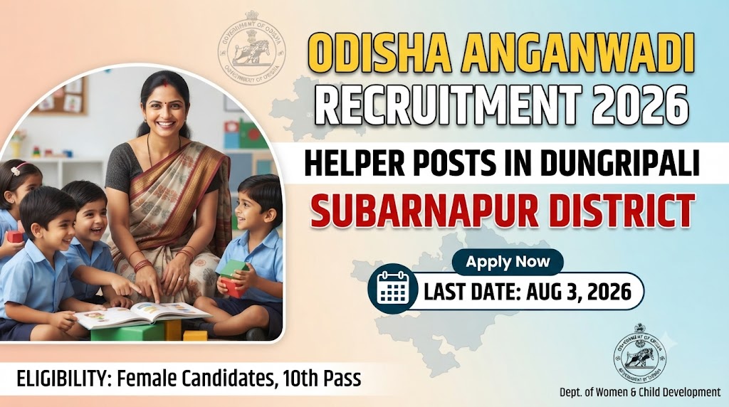 Subarnapur District Anganwadi Recruitment 2026