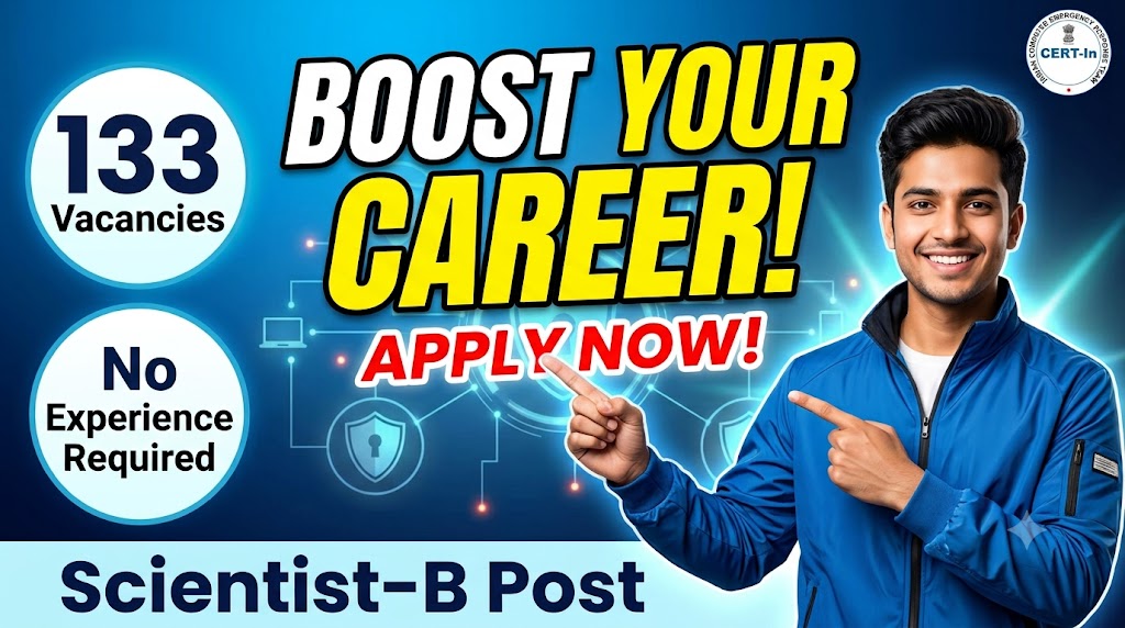 CERT-In Scientist-B Recruitment 2026