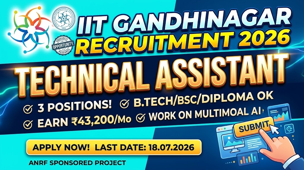 IIT Gandhinagar Recruitment 2026